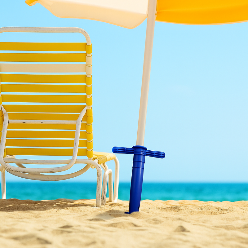 Pied de Parasol à Visser