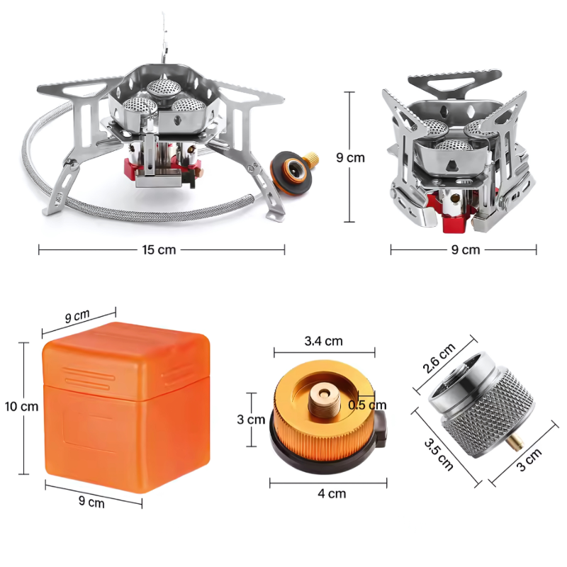 Réchaud à Gaz Trépied Pliable