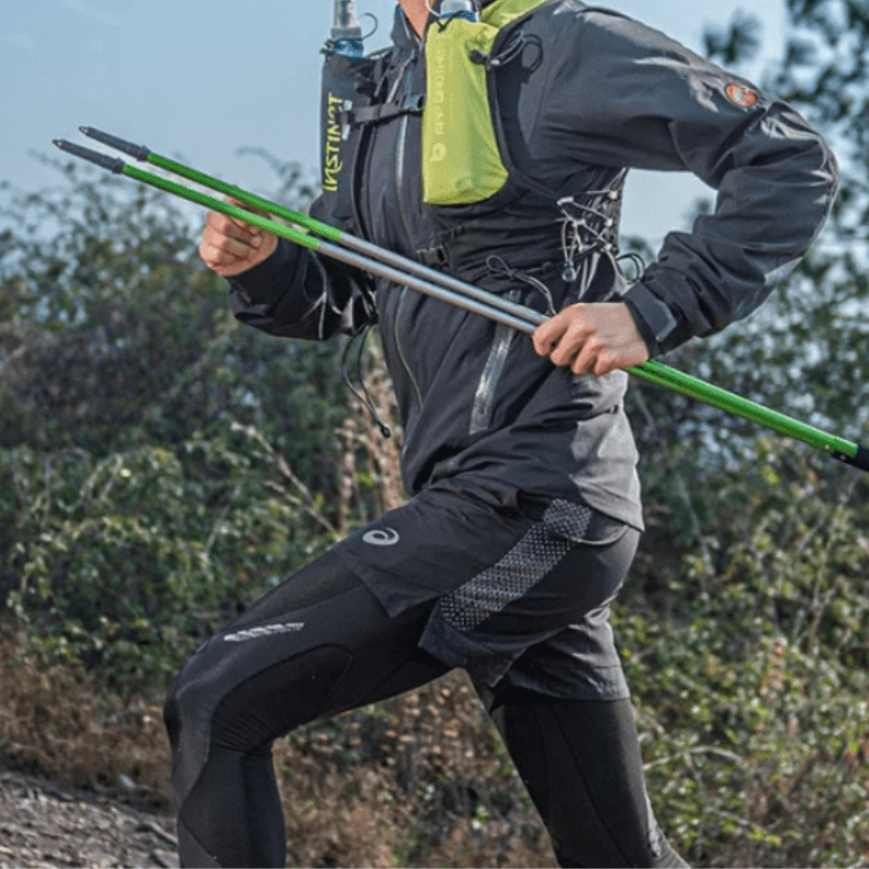 Bâton de Marche Nordique Pliable en Aluminium trail