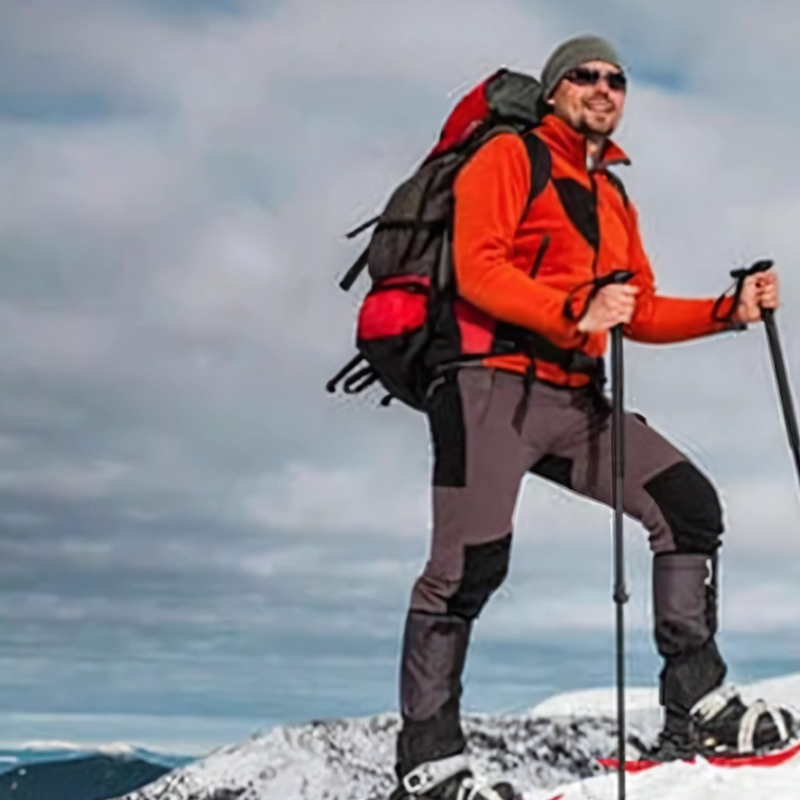 Bâton de Marche Nordique Pliable en Carbone homme