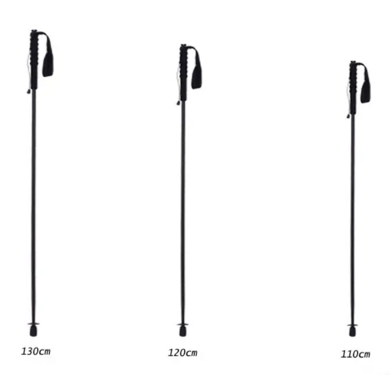 Bâton de Marche Nordique Pliable en Carbone tailles