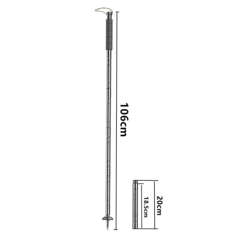Bâton de Randonnée Multifonction taille