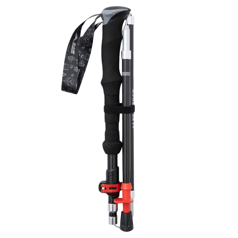 Bâton de Randonnée Pliable en Carbone plié