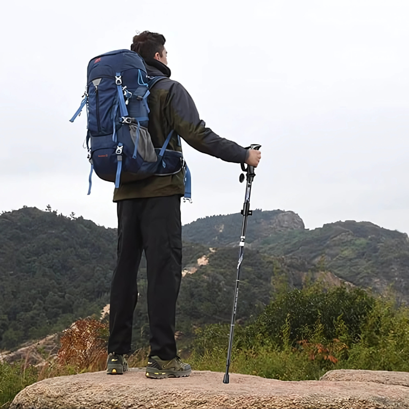 Bâtons de Randonnée Pliables en Aluminium homme