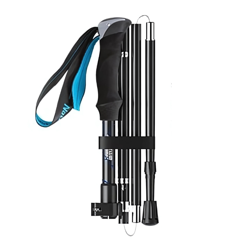 Bâtons de Randonnée Pliables en Aluminium plié