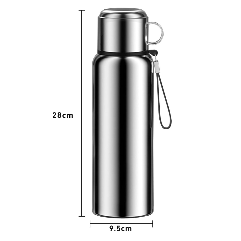 Bouteille Isotherme avec Infuseur 1,2L mesure