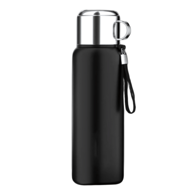 Bouteille Isotherme avec Infuseur 1,2L noir