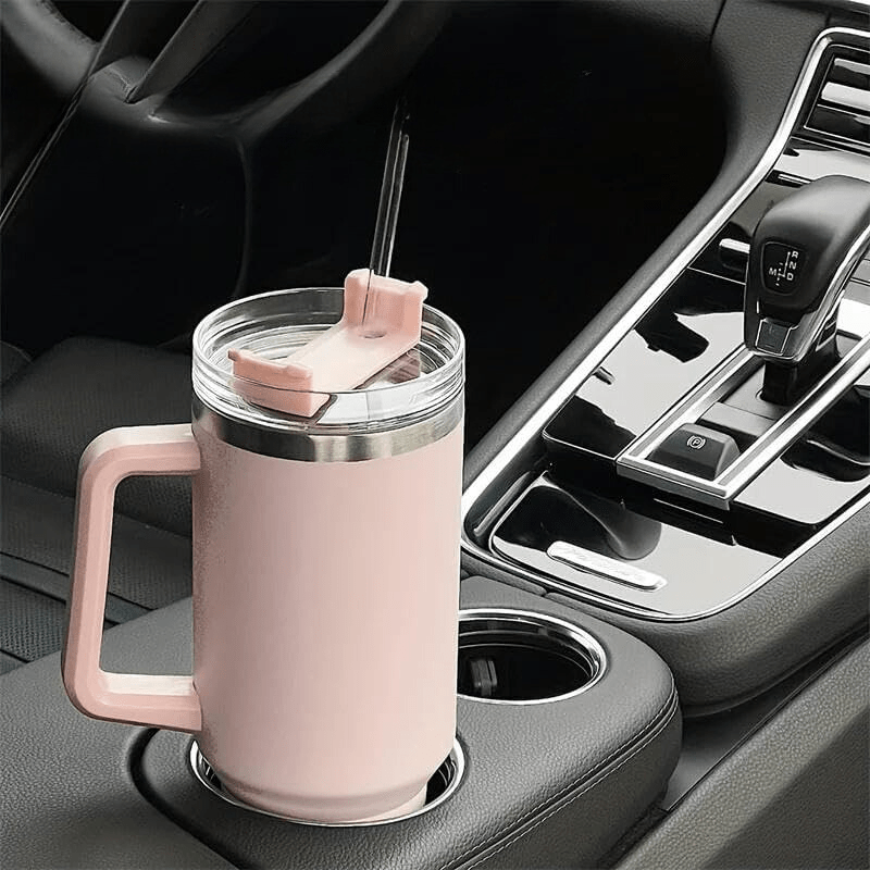 Bouteille Isotherme avec Paille 1,2L gobelet