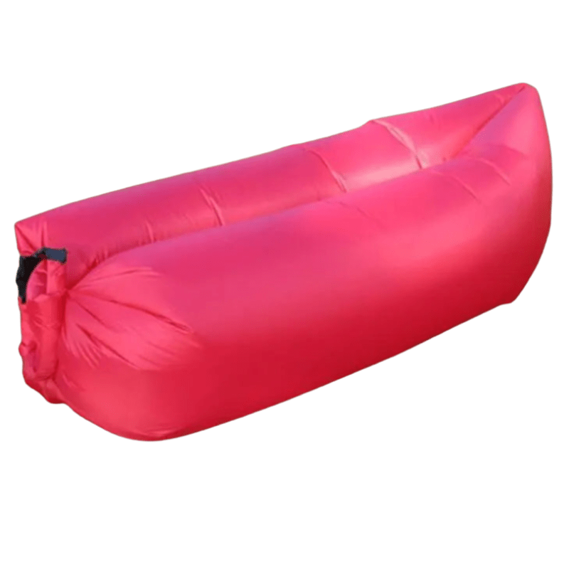 Chaise Longue Gonflable rouge