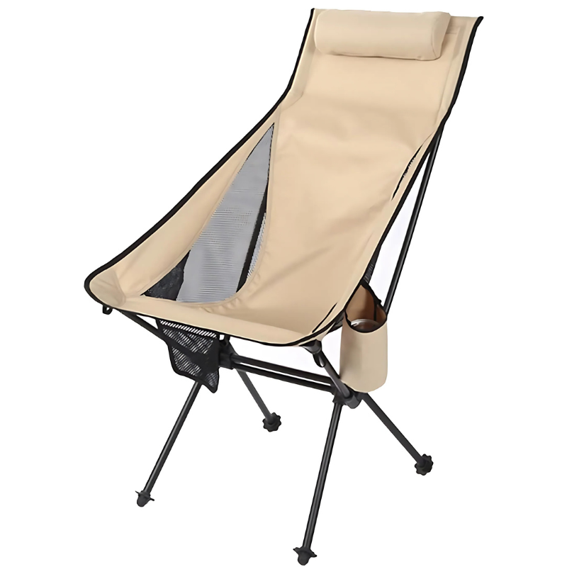 Chaise Pliante Camping avec Appuie-tête