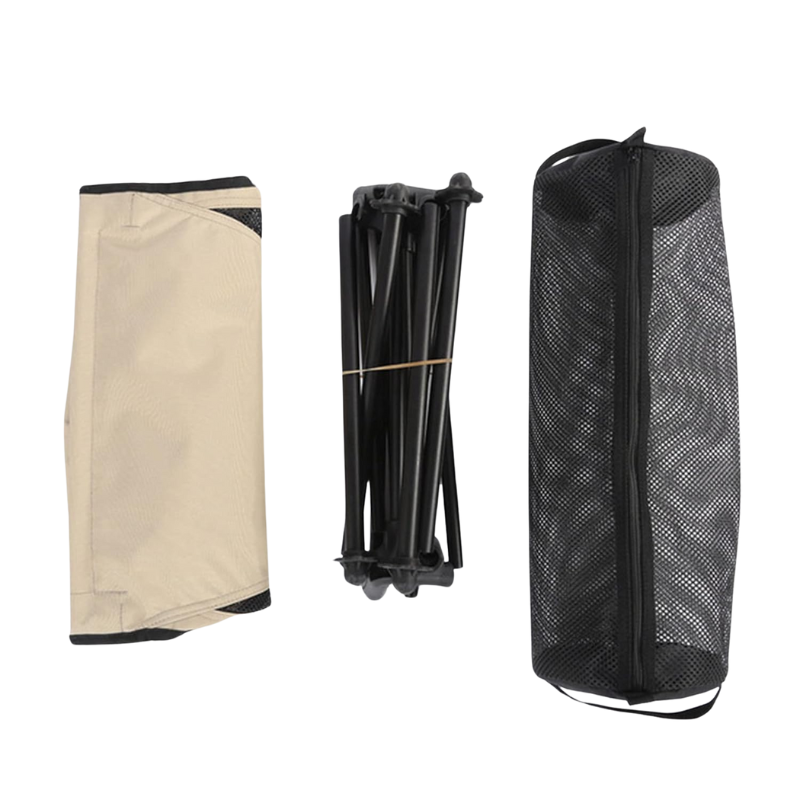 Chaise Pliante Camping avec Appuie-tête plié