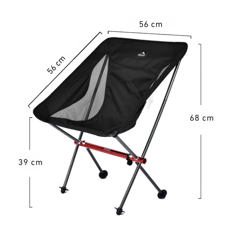 Chaise Pliante Camping mesures