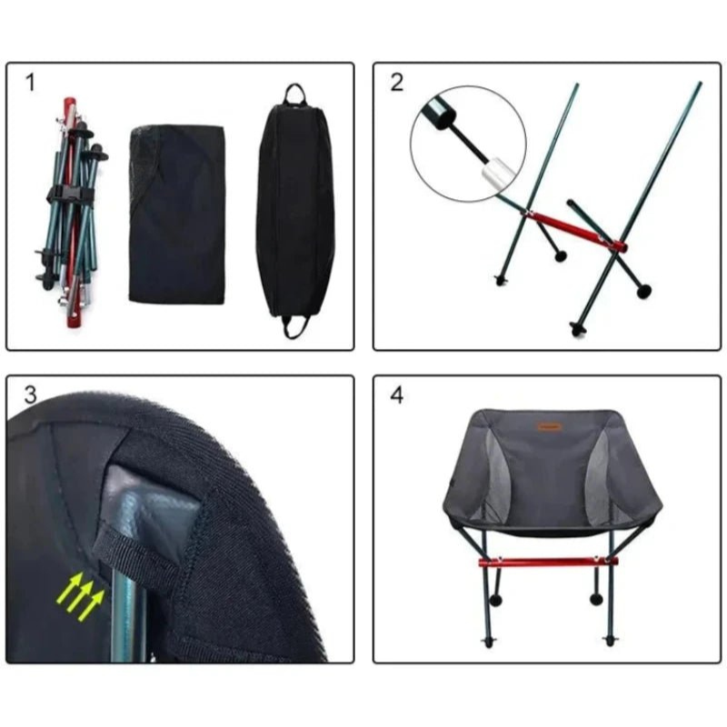 Chaise Pliante Camping montage