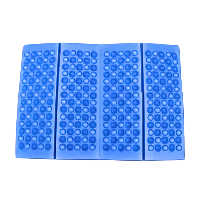 Coussin D'assise en Mousse Pliable bleu