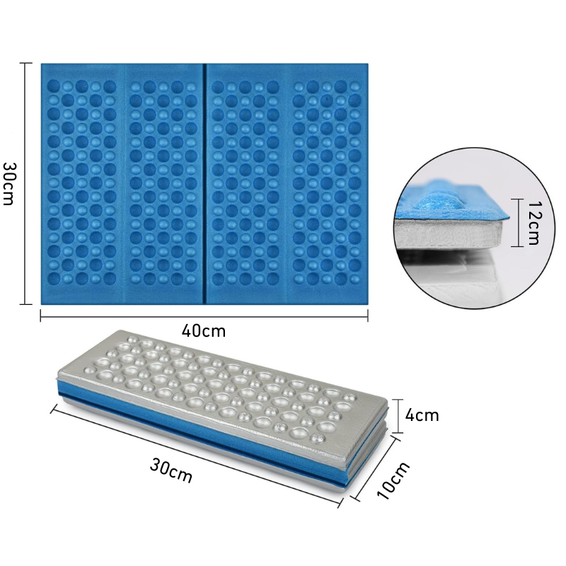 Coussin D'assise en Mousse Pliable dimensions