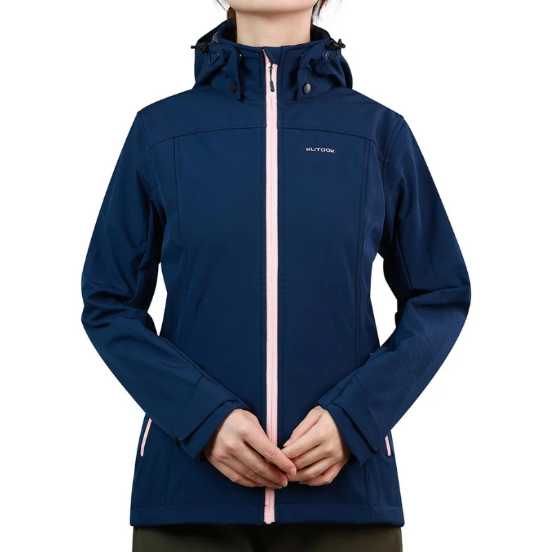 Veste Softshell Coupe Vent Femme
