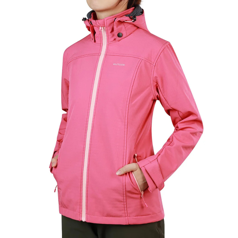 Veste Softshell Coupe Vent Femme