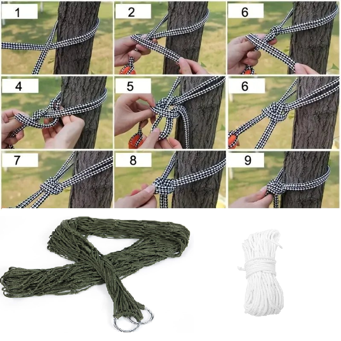 Filet Hamac 1 Personne instruction