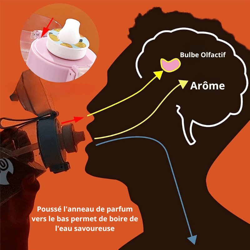 Gourde Aromatisée 650ml odeur