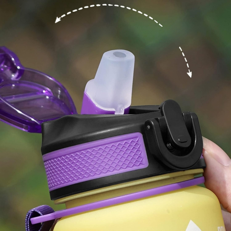 Gourde Motivation 1L ouverture