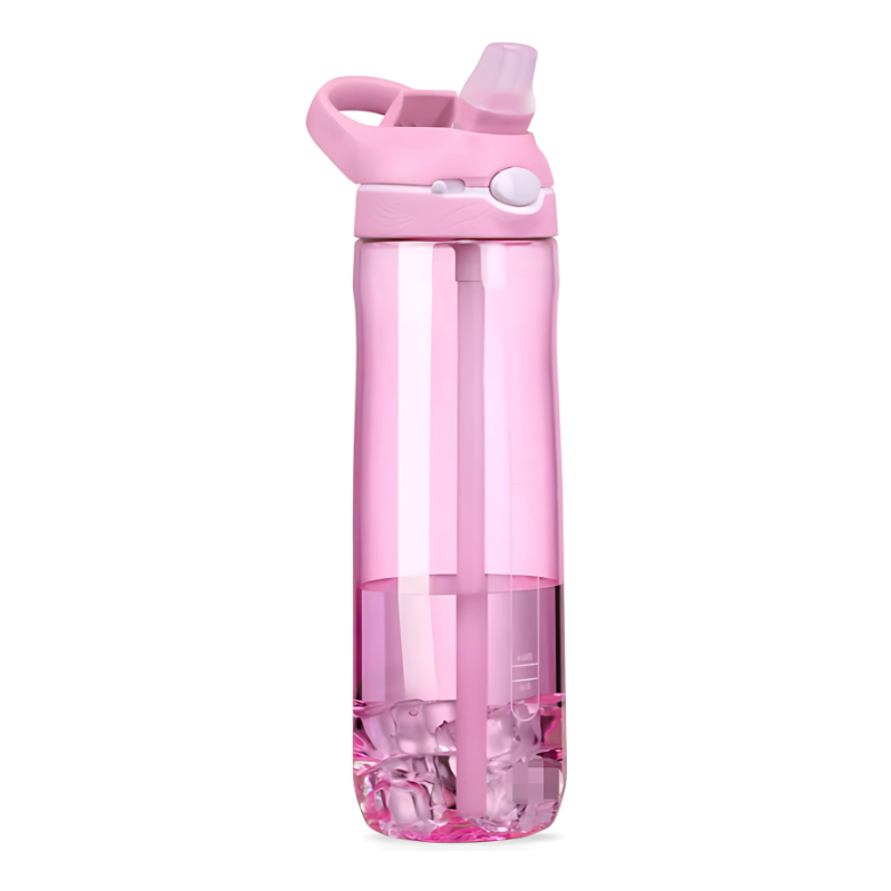 Gourde Paille 1L rose