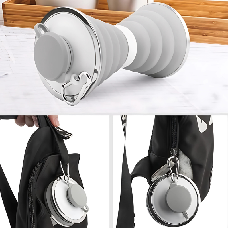 Gourde Pliable 500ML accroche