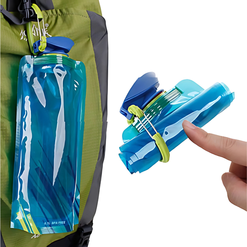 Gourde Pliable 700ml accroche