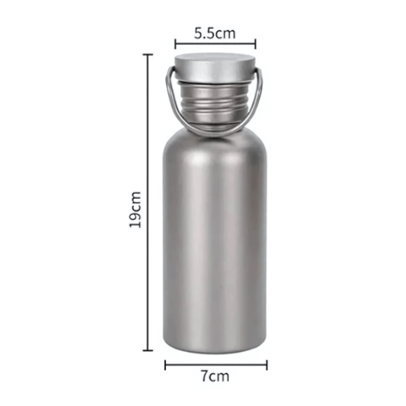 Gourde Titane 500ml taille