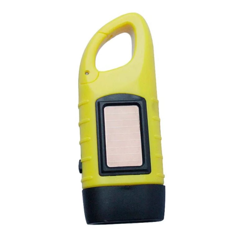 Lampe Dynamo à Manivelle jaune