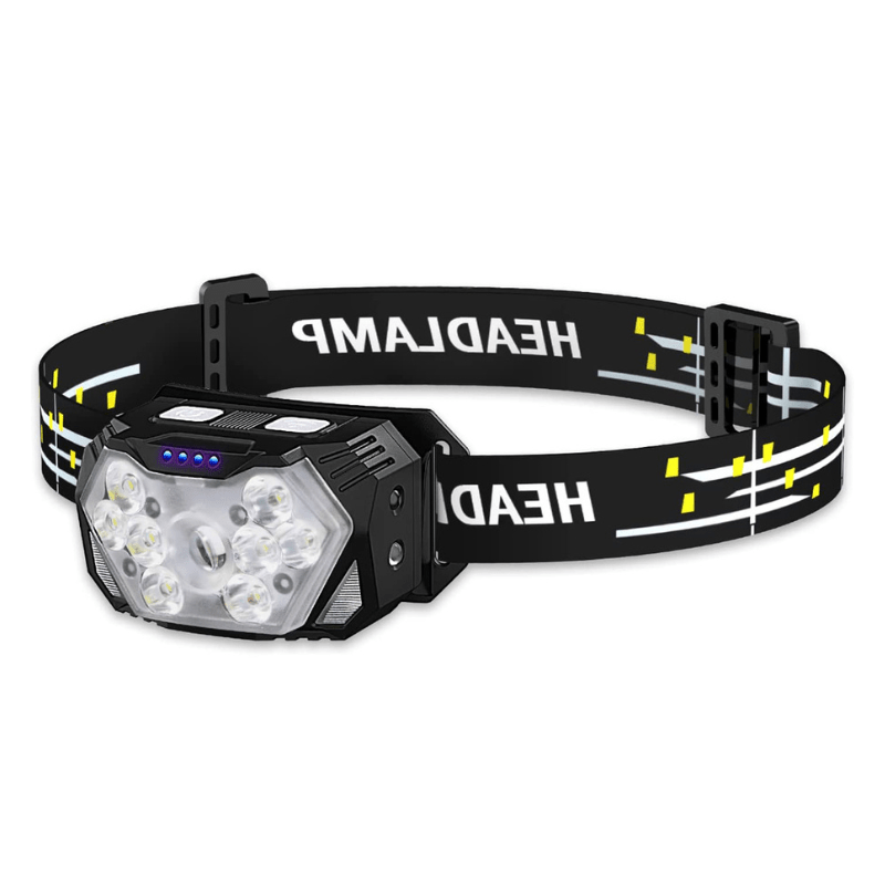 Lampe Frontale 9 LED Rechargeable