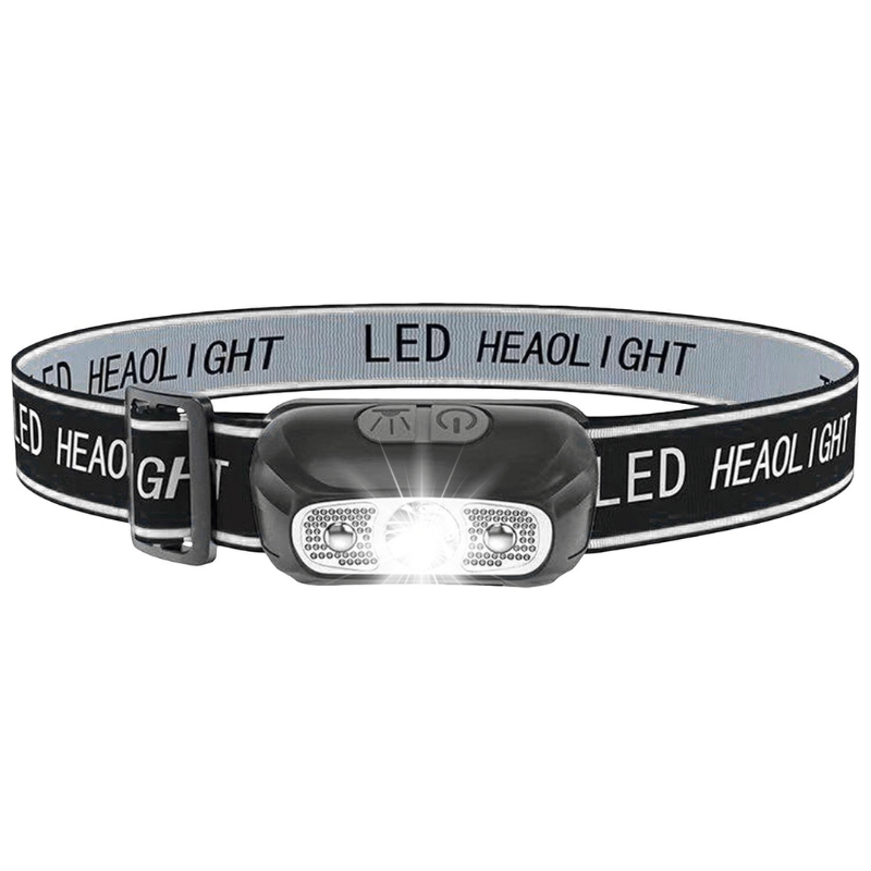 Lampe Frontale LED Rechargeable éclairage