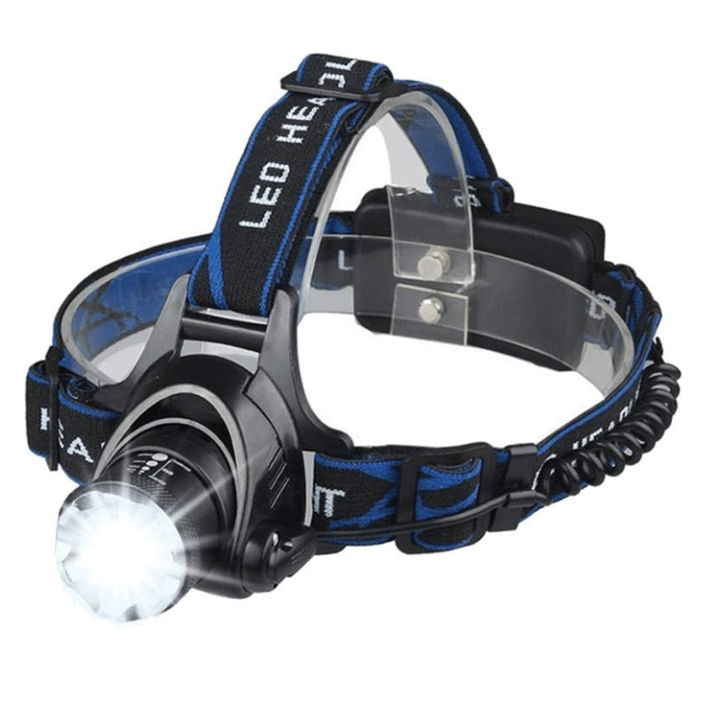 Lampe Frontale Rechargeable avec Zoom luminosité