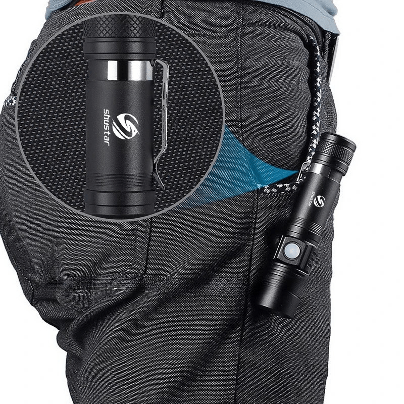 Lampe Torche Compacte 800 Lumens poche