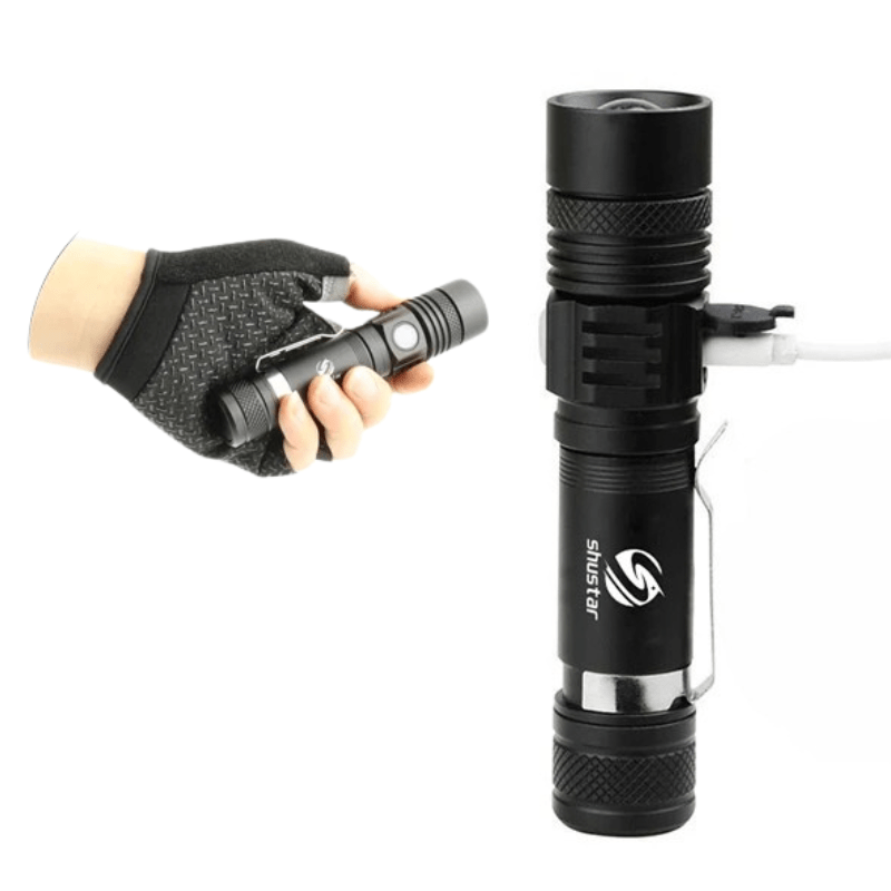 Lampe Torche Compacte 800 Lumens rechargeable