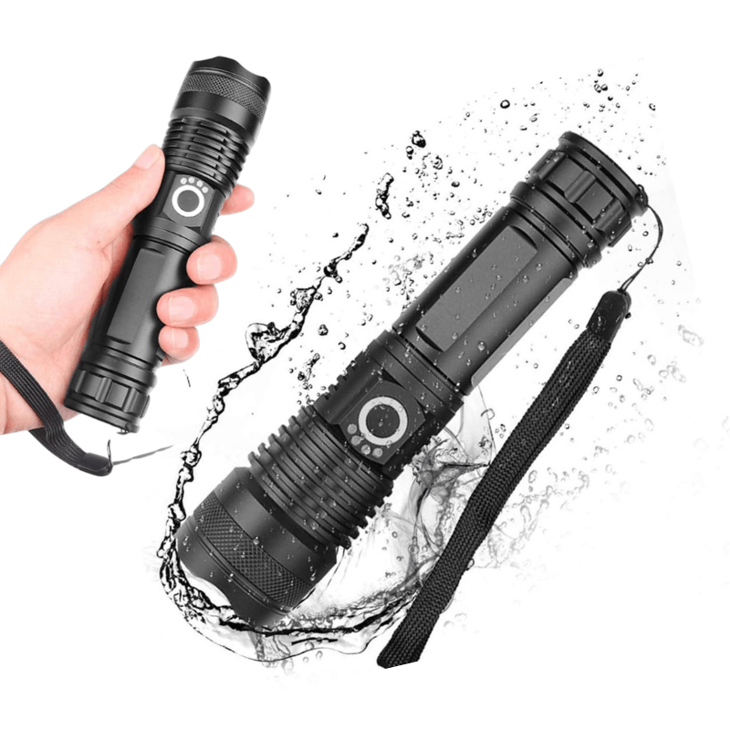 Lampe Torche Puissante 1500 Lumens étanche