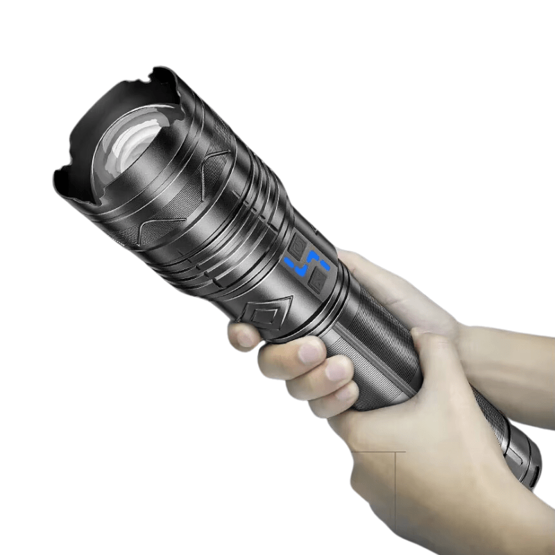 Lampe Torche Ultra Puissante 4000 Lumens gros diamètre