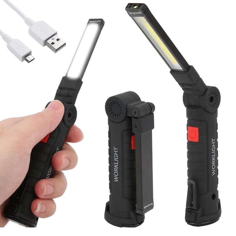 Lampe de Poche Pliable rechargeable