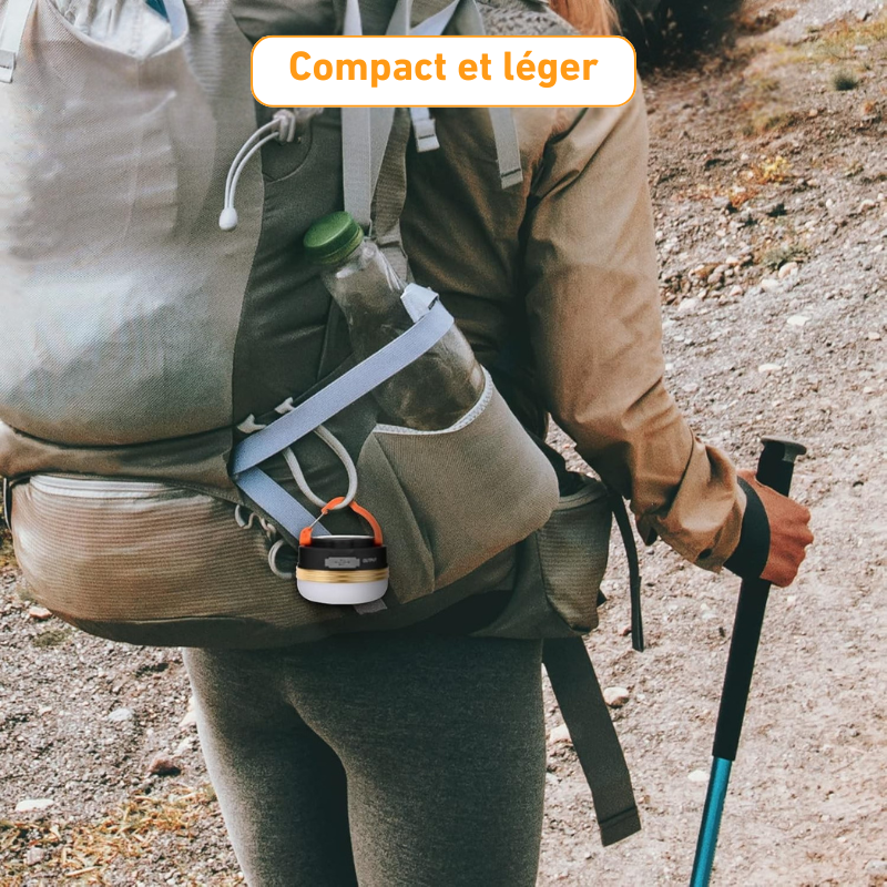 Lanterne de Bivouac sac à dos