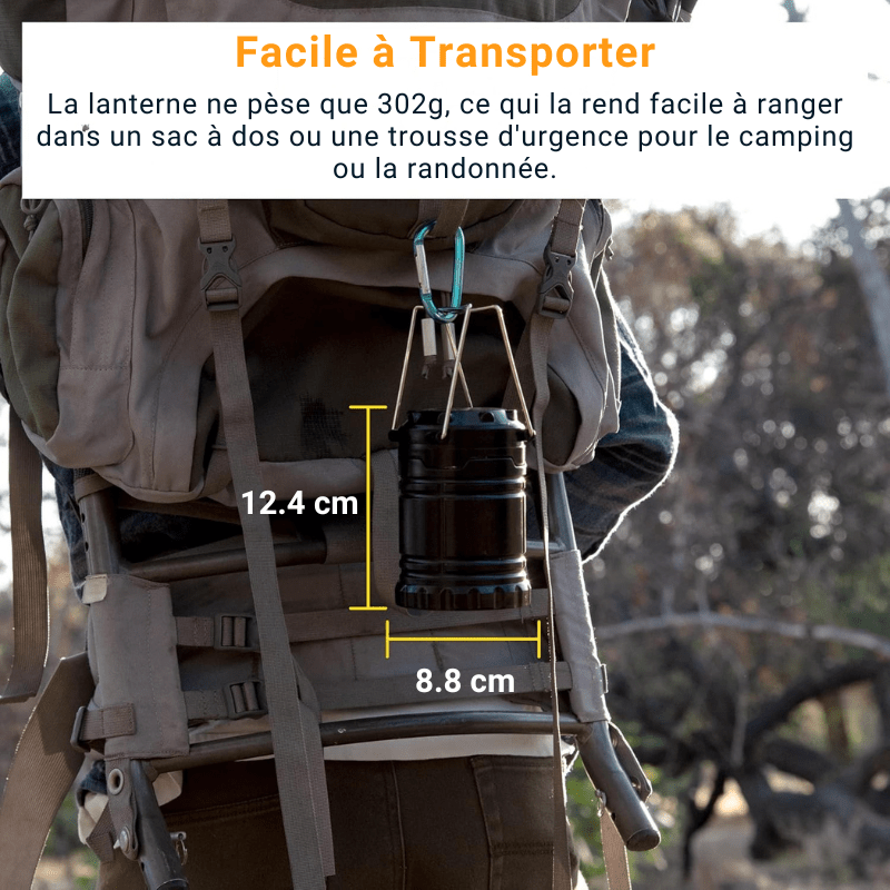 Lanterne de Survie sac à dos