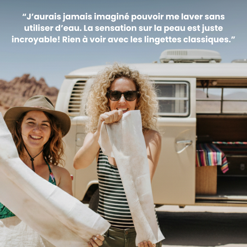 Lingettes Corporelles XXL Sans Rinçage