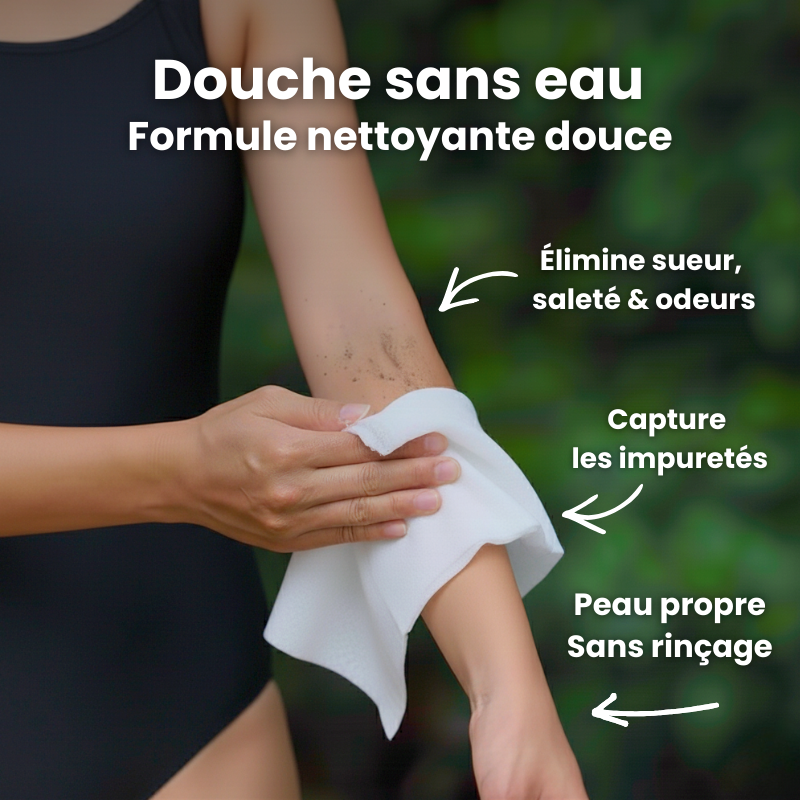 Lingettes Corporelles XXL Sans Rinçage