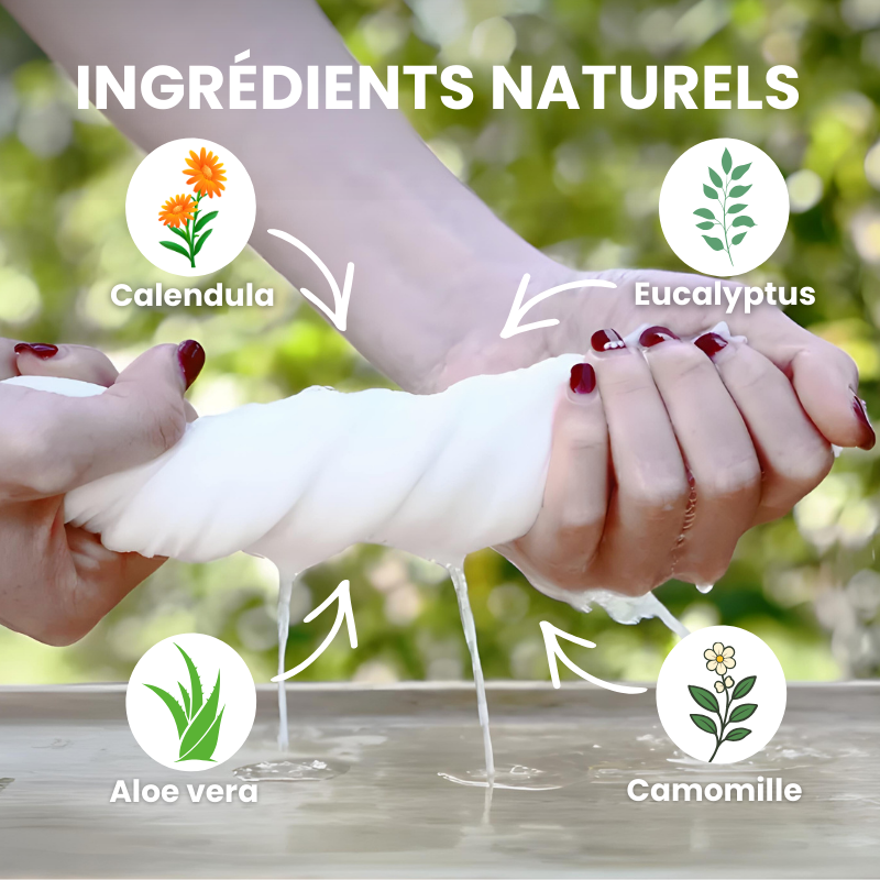 Lingettes Corporelles Sans Rinçage