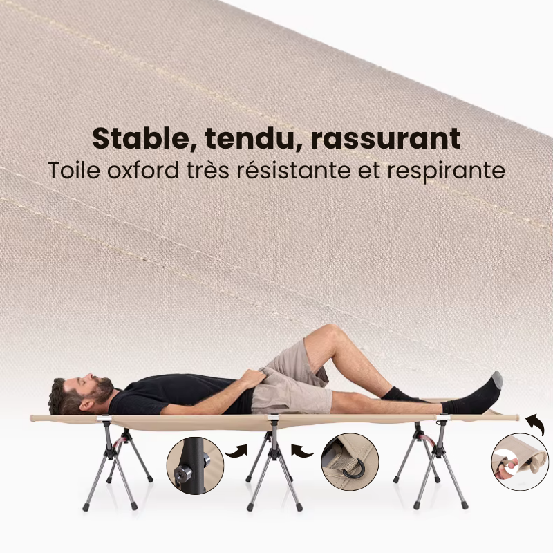 Lit de Camp Pliable