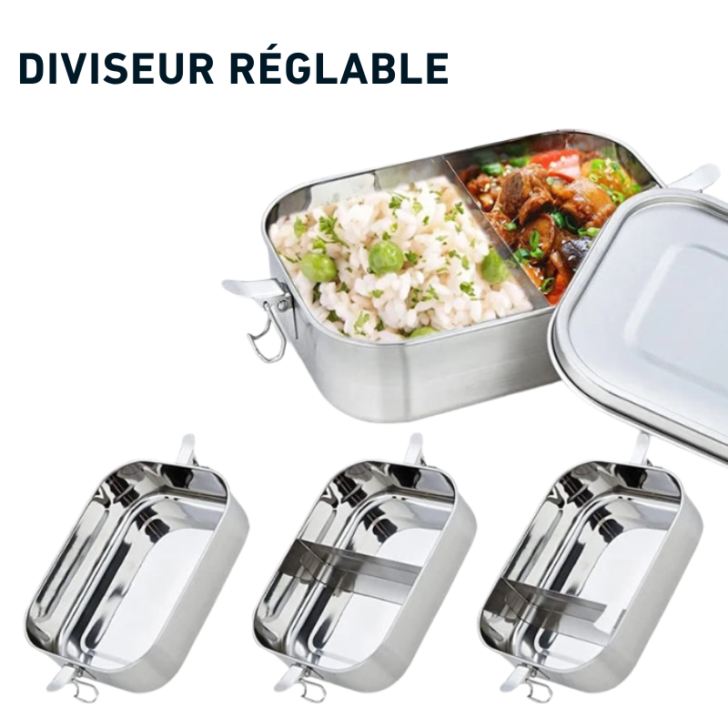 Boîte à Repas Inox