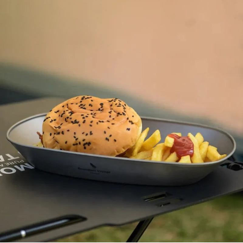 Assiette Creuse en Titane