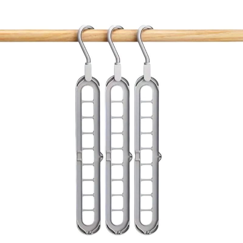 Cintres de Rangement Multi-Vêtements