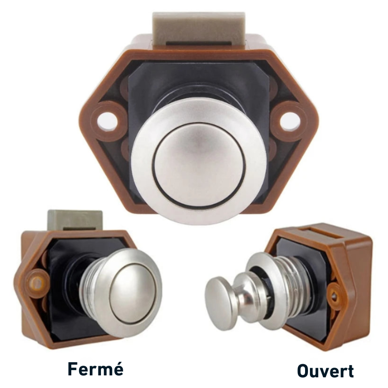 Bouton Poussoir Meuble Camping-Car