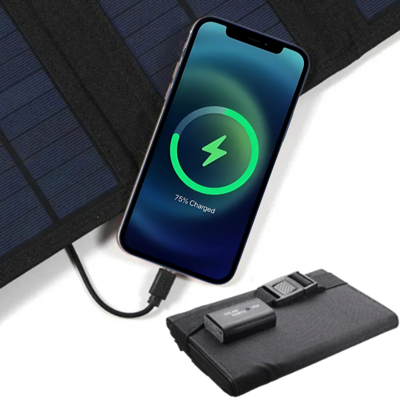 Panneau Solaire Pliable USB