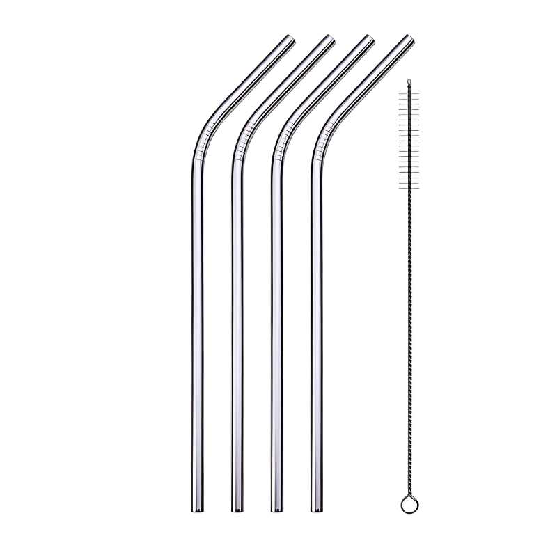 Pailles Inox Réutilisables