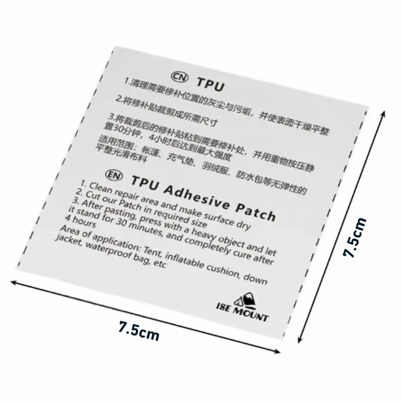 Rustines Transparentes Étanches